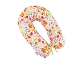 poduszka-ciazowa-longer-dla-kobiet-w-ciazy-do-spania-lisek-w-wianku