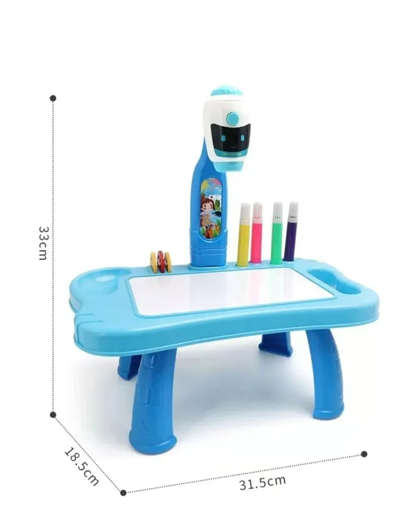 mini-projektor-robot-stolik-2w1-akcesoria-niebieski