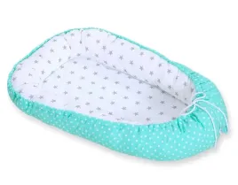 kokon-niemowlecy-dwustronny-kojec-otulacz-premium-bobono-szare-gwiazdki-g