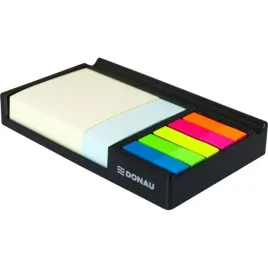 przybornik-na-biurko-donau-karteczki-i-zakladki-czarny