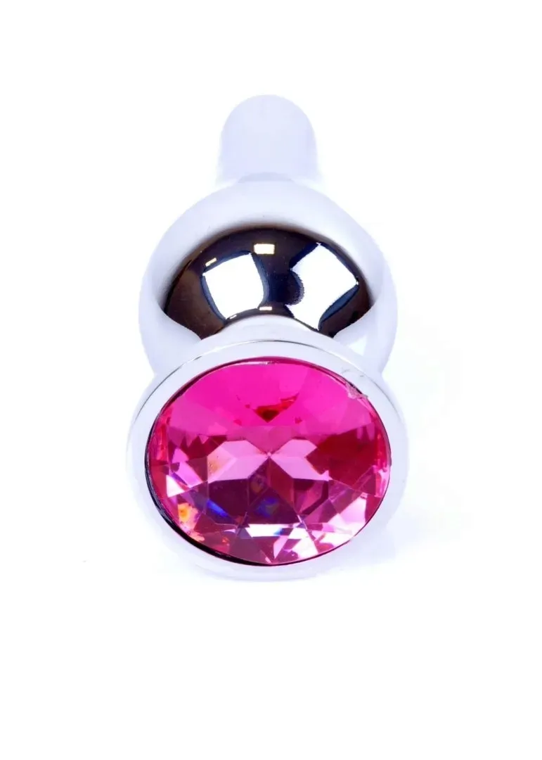 plug-jewellery-silver-butt-plug-pink