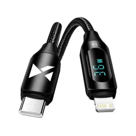 kabel-przewod-do-iphone-usb-c-lightning-z-wyswietlaczem-led-36w-1m-czarny