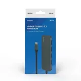 savio-ak-54-hub-usb-c-4-x-usb-a-szary-zastosowanie-dysk