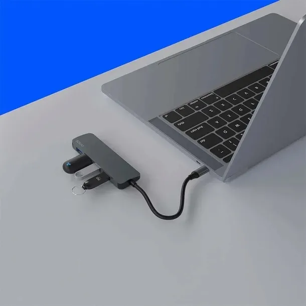 savio-ak-54-hub-usb-c-4-x-usb-a-szary-stan-nowy-stan-opakowania-oryginalne