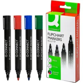 markery-do-flipchartow-q-connect-4-kolory