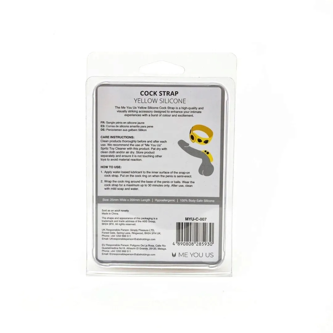 me-you-us-yellow-silicone-cock-strap