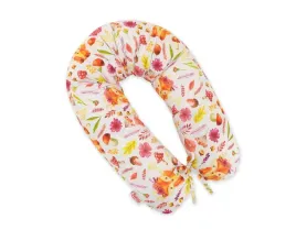 poduszka-ciazowa-longer-dla-kobiet-w-ciazy-do-spania-lisek-w-wianku