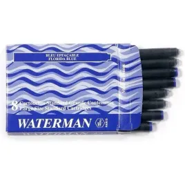 naboj-niebiesko-czarny-standard-waterman-8-sztuk