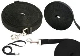 smycz-z-zapieciem-tasma-parciana-czarna-5m