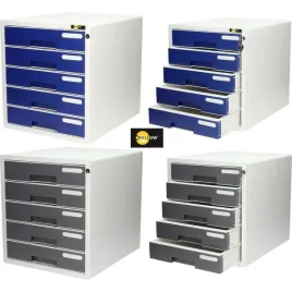 pojemnik-5-szuflad-yellow-one-yl-sp05-bialo-szary-bialo-szary