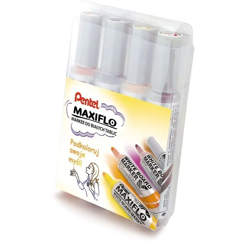 markery-do-tablic-pentel-maxiflo-mwl5m-4-kolory