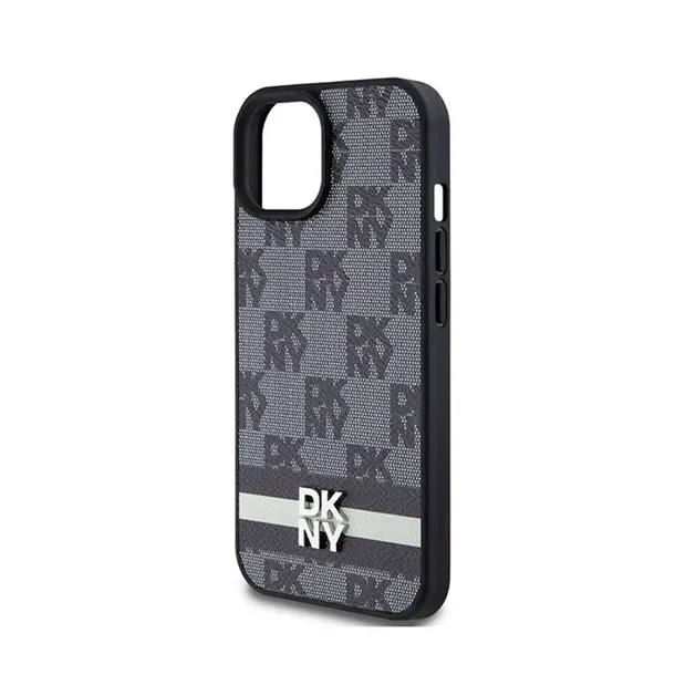 dkny-leather-checkered-mono-pattern-and-printed-stripes-etui-iphone-15-funkcje-ladowanie-indukcyjne-pochlanianie-wstrzasow