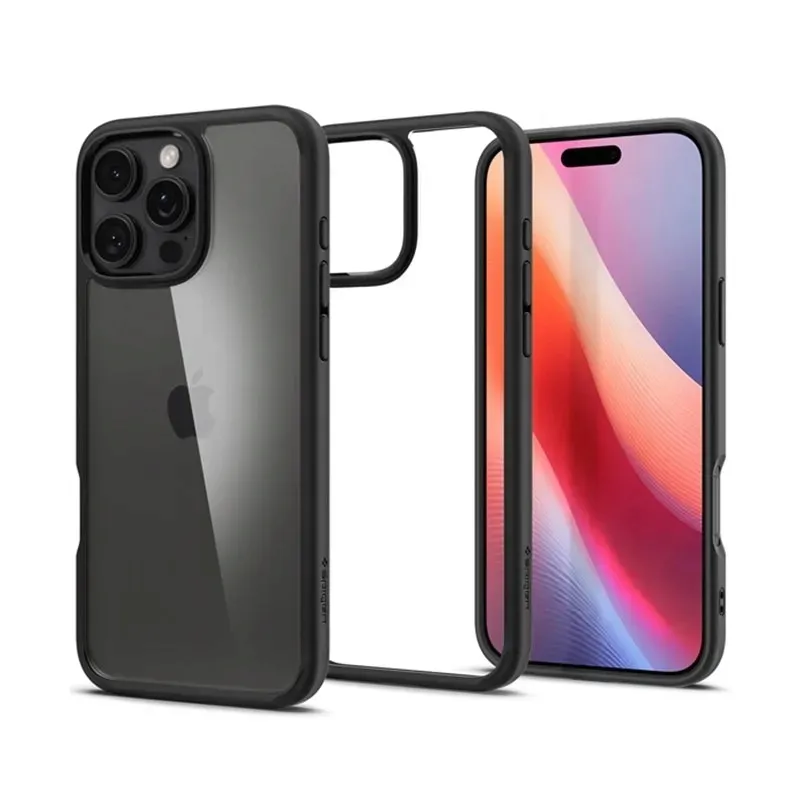 spigen-ultra-hybrid-iphone-16-pro-max-matte-black