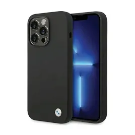 bmw-silicone-metal-logo-etui-iphone-15-pro-max-czarny