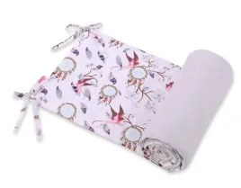 uniwersalny-ochraniacz-do-lozeczka-jaskolki-rozowe