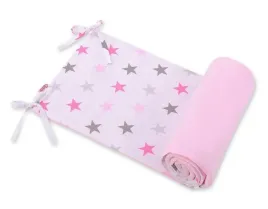 uniwersalny-ochraniacz-do-lozeczka-gwiazdy-szaro-rozowe-rozowy