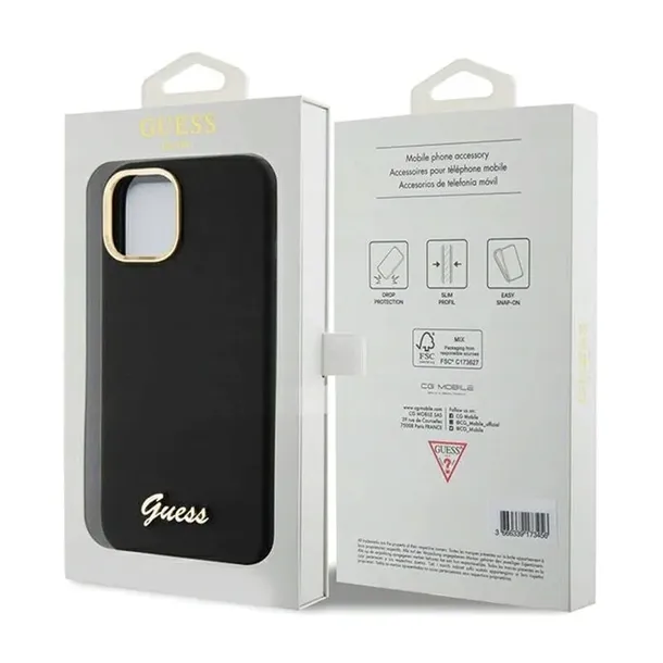 guess-silicone-script-metal-logo-and-frame-etui-iphone-15-czarny-kod-producenta-3666339149321