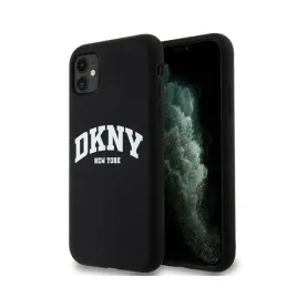 dkny-liquid-silicone-white-printed-logo-magsafe-etui-iphone-11-czarny