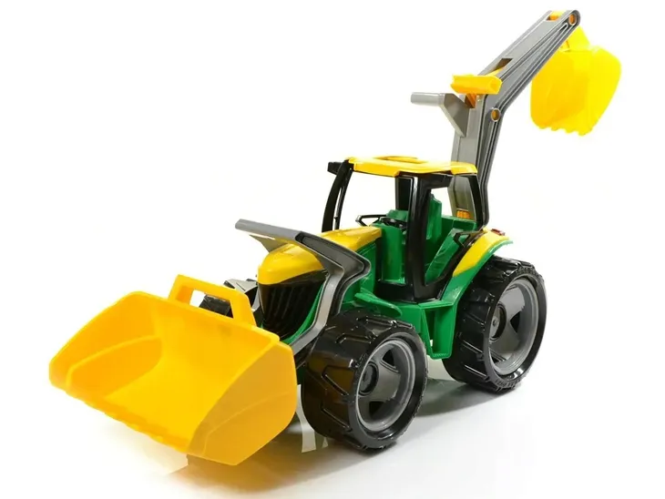 traktor-spychacz-koparka-opakowanie-material-plastik