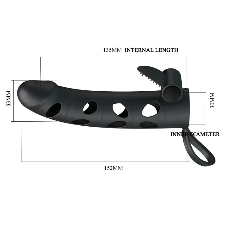 pretty-love-vibrating-penis-sleeve-with-ball-strap