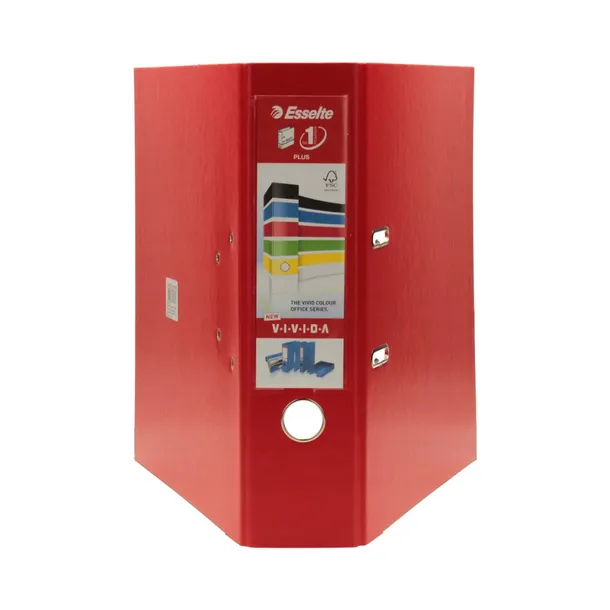 segregator-a4-80mm-czerwony-esselte-plus-vivida-no-stan-nowy-grubosc-80-mm