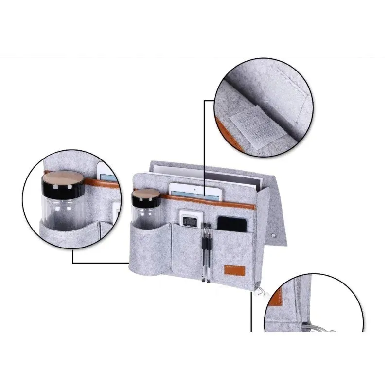 organizer-z-filcu-szarosc-orm03sz-filc