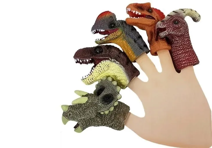 nakladki-na-palce-dinozaury-5-elementow-marka-lean-toys