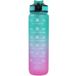 butelka-na-wode-z-miarka-i-slomka-1l-ombre-zielen-z-rozem-bd19