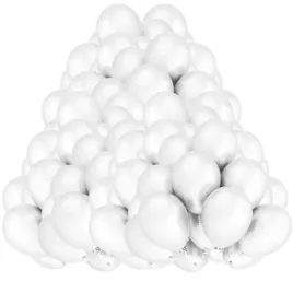 balony-biale-pastelowe-matowe-dekoracje-slub-wesele-komunia-chrzest-100-szt