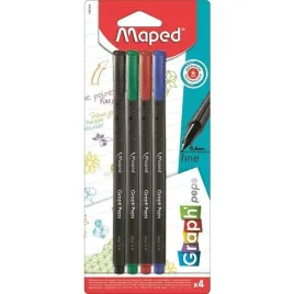 cienkopisy-maped-graphand039peps-0-4mm-4-kolor