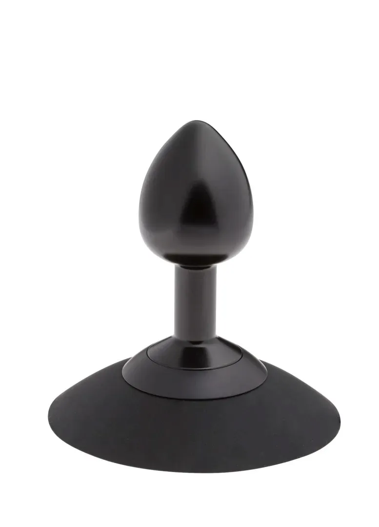 malesation-alu-plug-with-suction-cup-small-black