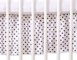 falbanka-maskujaca-120x60cm-wiszace-serduszka-czarne-grochy-na-bialym-tle