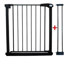 bramka-zabezpieczajaca-s1-czarna-na-schody-drzwi-79-94-cm-rozporowa-ochron