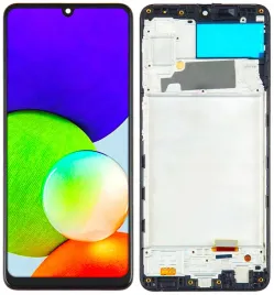 wyswietlacz-oled-szybka-do-samsung-galaxy-a22-4g-a225-sm-a225-ramka-czarna