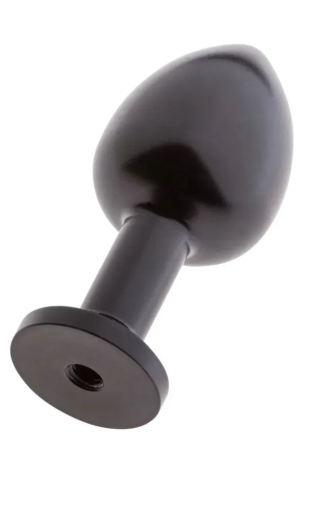 malesation-alu-plug-with-suction-cup-small-black