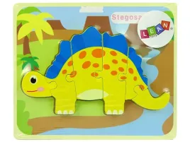 drewniane-puzzle-dinozaur-stegosaurus-zolty-oviraptor-zolty