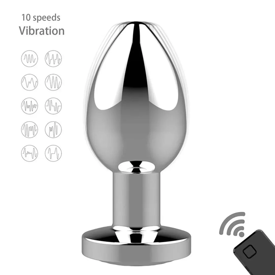 stymulator-rechargeable-butt-plug-vibrator-usb-10-functions-silver