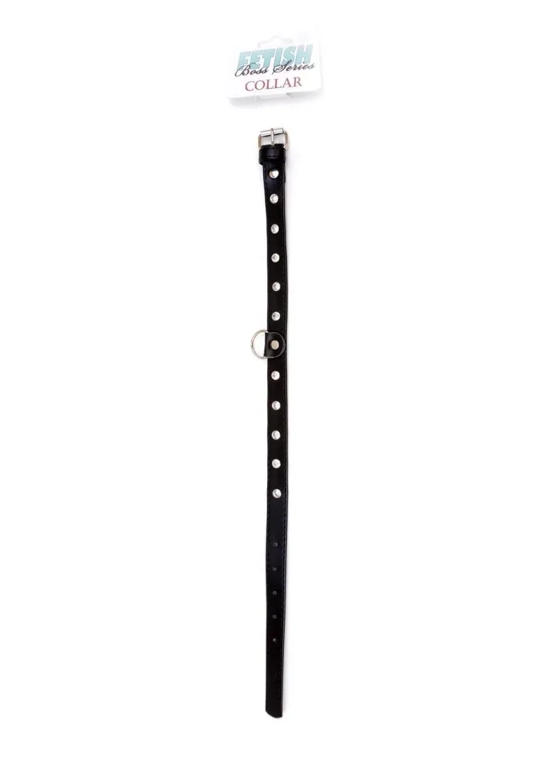 fetish-b-series-collar-2-cm-silver-crystal