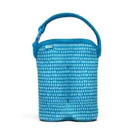 built-bottle-buddy-termoopakowanie-do-butelek-podwojne-dribble-dots-blue