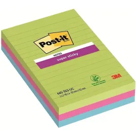 karteczki-post-it-super-sticky-102x152mm-660-3ss-uc-w-linie-3-kolory-3x9