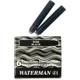 naboj-international-waterman-czarny-6-szt