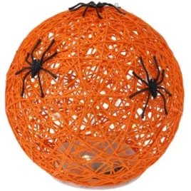 kula-dekoracyjna-lampka-z-pajakiem-led-15cm-halloween-pomaranczowy