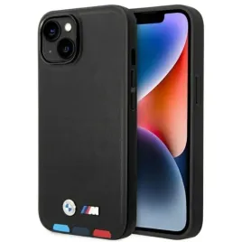 bmw-leather-hot-stamp-tricolor-etui-iphone-14-plus-czarny