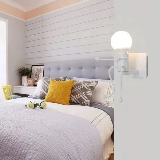 lampa-scienna-kinkiet-loft-pojedynczy-biala-t-stan-nowy