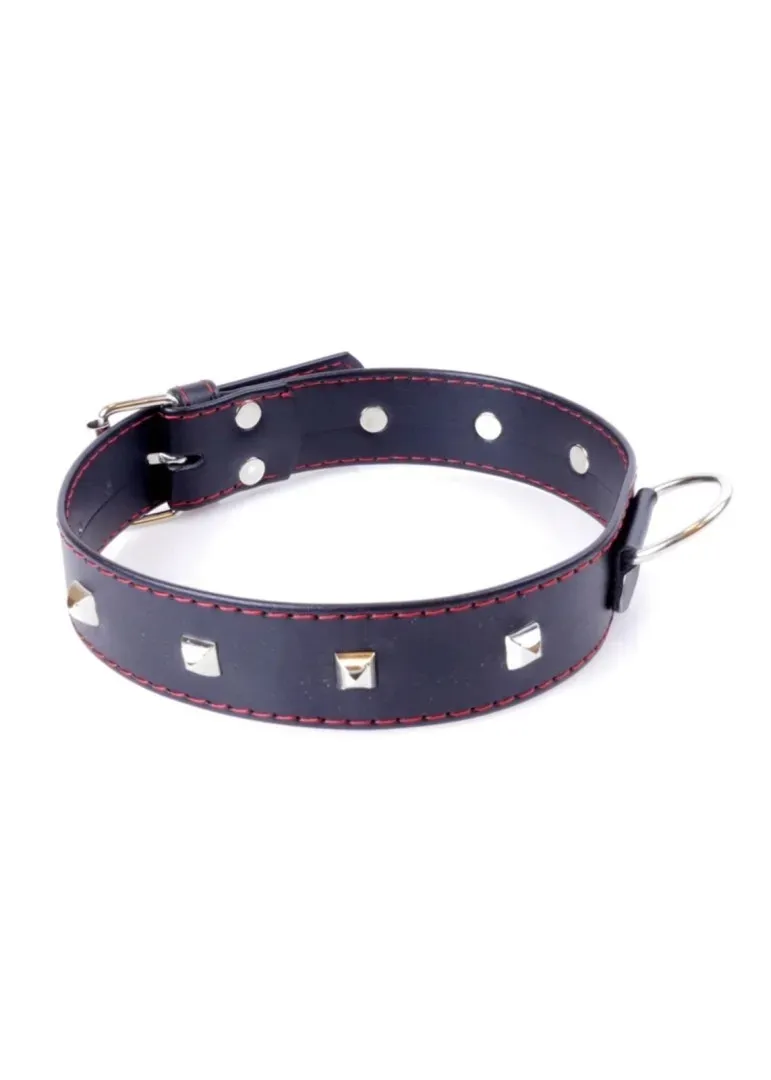fetish-b-series-collar-with-studs-3-cm-red-line