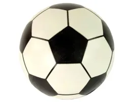 pilka-biala-czarna-gumowa-duza-23-cm-lekka