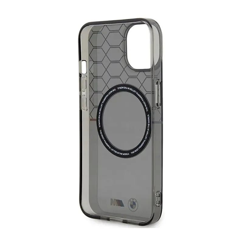 bmw-pattern-magsafe-etui-iphone-14-szary-stan-nowy