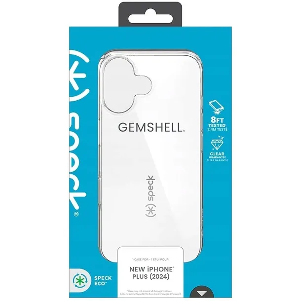 speck-gemshell-etui-iphone-16-plus-clear-stan-nowy-material-tworzywo-sztuczne