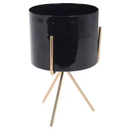 oslonka-na-doniczke-na-nozkach-metalowa-czarna-12x22cm