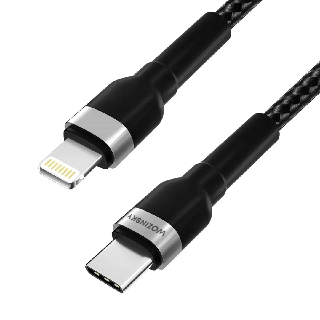 kabel-przewod-do-iphone-usb-c-lightning-pd-30w-2m-czarny